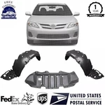 New Front Fender Liners Set + Engine Splash Shield For 2011-2013 Toyota Corolla. Fixed Price $69.77.
