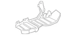 Genuine Ford Splash Shield Hg9z-16102-a. Fixed Price $12.59.