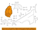 Bmw Oem 14-16 428i-front Fender Liner Splash Shield Left 51717260729. Fixed Price $91.60.