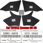 Set Inner Fender Liner Arm Dust Splash Shields Water Seals For Tacoma 2005-2020. Fixed Price $15.95.