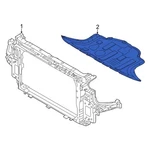 For Kia Seltos 2021-2025 29110q5250 Front Radiator Support Splash Shield. Fixed Price $185.76.