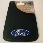 New Plasticolor Ford Mud Flap Guards Set Of 4 Blue Oval 9x15" Nos. Fixed Price $59.88.