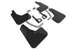 Rally Armor Mf127-ur-blk-mbk Mud Flap Kit - Black/metallic Black Logo. Fixed Price $172.25.