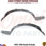 Set Of 2 Front Fender Liner Left And Right Side For 1992-1996 Honda Prelude. Fixed Price $60.07.