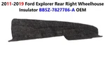 2011-2019 Ford Explorer Rear Right Wheelhouse Insulator Bb5z-7827786-a Oem. Fixed Price $25.00.