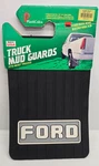 0589 Ford Truck Gray White Plasticolor Mud Flaps Splash Guards 12"x18" Pair Vtg. Fixed Price $99.00.