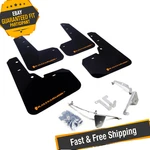 Rally Armor Mf26-ur-blk/or Black Ur Mud Flaps For 2013-2017 Subaru Xv Crosstrek. Fixed Price $164.00.