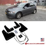 Rally Armor Mud Flaps Silver Logo For 2015-2021 Vw Mkvii Golf Except R. Fixed Price $156.28.