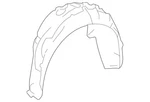Genuine Mercedes-benz Wheel Arch Cover 222-690-82-00. Fixed Price $198.86.