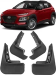 New Front & Rear Molded Splash Guards Mud Flaps For Hyundai 2018-2023 Kona. Fixed Price $27.99.