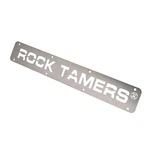 Rock Tamers Stainless Steel Trim Plate (rt028). Fixed Price $24.50.