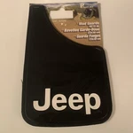 New Jeep Plasticolor Mud Flap Guards Pair 9x15" Nos See Blemish. Fixed Price $29.99.
