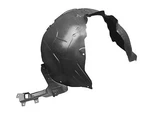 Front Passenger Side Fender Liner For 2013-2015 Chevrolet Malibu Gm1249235. Fixed Price $44.99.