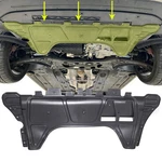Splash Shield Engine Lower For 2016-2025 Volkswagen Gti Golf Audi S3 3q0825235a. Fixed Price $29.99.