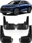 Genuine Full Set Splash Guards Mud Flaps For 2018-2026 Audi Sq8 / Q8 S-line. Fixed Price $59.99.