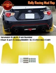 15" X 11.5" 4 Pcs Yellow Rally Racing Flexible Mud Flaps Splash Guard Fit Chevy. Fixed Price $25.61.