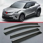 High Quality Wind Deflectors For Toyota C-hr 2016-2020 4-pcs Dark Tinted. Fixed Price $35.97.