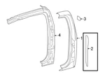 Toyota Protector, Wheel. Side Panel Protector. (rear) 5874304030. Fixed Price $10.00.