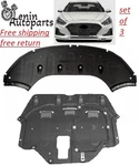 Engine Splash Shield For Hyundai Sonata 2018-2019 Lower Under Cover Set 2. Fixed Price $250.32.
