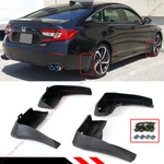 For 18-2022 Honda Accord 4dr Sedan 4 Pcs Front + Rear Splash Guard Mud Flaps Set. Fixed Price $25.99.