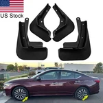 4pcs Black Front & Rear Mud Flaps Splash Guards For 2019-2025 Nissan Altima. Fixed Price $32.99.