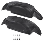Rear Wheel Well Liner Guards Kit For 2021 Ford F150 Mudflaps Black Ml3z9927886a. Fixed Price $160.99.