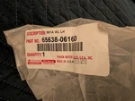 Genuine Oem Toyota 65638-06160 Driver Rear Wheelhouse Fender Liner 2015-17 Camry. Fixed Price $129.00.