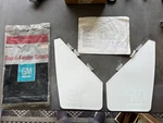 Nos 1970-80 Chevy Nova Camaro Chevelle Fender Splash Guard White Gm 996744 Rare. Fixed Price $49.99.