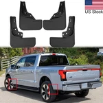 4x Front Rear Splash Guard Mud Flap Fender For 22-24 Ford F-150 Lightning Hybrid. Fixed Price $56.04.