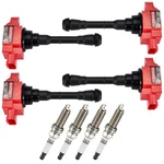 4 Ignition Coils Pack + Spark Plugs For 2017-2019 Nissan Rogue Sport 2.0l Uf659. Fixed Price $69.99.