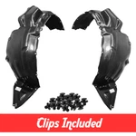Front Left & Right Side Fender Liner Set W/ Clips For 2004-2005 Toyota Sienna. Fixed Price $45.99.
