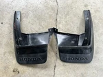 Oem Honda 08p09-sh2-100 90-91 Crx Rear Mud / Splash Guards Set Flaps Genuine. Fixed Price $62.99.
