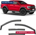 Voron Glass In-channel Extra Durable Rain Guards For Ford Ranger 2024-2026 Super. Fixed Price $116.98.