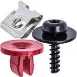 Rexka 10 Sets T30 Engine Splash Shield One Size, Screws-nuts-clips-10sets. Fixed Price $15.10.