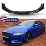 For Jaguar Xe Xj Xf Sedan Glossy Black Front Bumper Lip Splitter Kit Spoiler Be. Fixed Price $52.92.