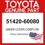 Toyota Genuine 5142060080 Cover Engine Under No.2 51420-60080 Oem. Fixed Price $170.85.