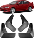 Genuine Full Set Splash Guards Mud Flaps For 2008-2018 Mitsubishi Lancer Gts Evo. Fixed Price $19.88.