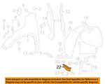 Gm Oem 17-19 Acadia Fender Components-air Deflector 84139588. Fixed Price $54.81.