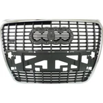 Grille Assembly Silver Black Shell And Insert For 2005-2008 Audi A6 Base Avant. Fixed Price $270.72.