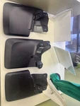 Oem Toyota Tacoma Mud Flaps 3pc Set Pt345-35161 35162. Fixed Price $40.00.