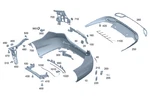 Genuine Mercedes-benz Cover 206-885-20-03. Fixed Price $17.78.