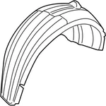 Genuine Bmw Cover, Wheel Housing, Rear L 51712990087 New. Fixed Price $108.31.