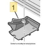 2012 Audi?a4 Front Left Underbody Shield Panel Used Oem?8k0825201a. Fixed Price $94.99.