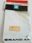 Nos Gm Splash Guards Mud Flaps Pontiac Grand Am 1 Pair. Fixed Price $100.00.