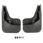 Genuine Ford Rear Pair Molded Splash Guards Mud Flaps Assemblyjb5z-16a550-ba. Fixed Price $47.69.