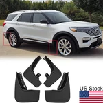 For 2020-2024 Ford Explorer 4pcs Front & Rear Splash Guards Mud Flaps Mudguards. Fixed Price $37.59.
