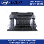 291202m200 Genuine Rear Under Cover Panel For Hyundai Genesis Coupe 2010-2016. Fixed Price $102.60.