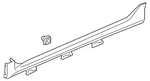 Genuine Honda Garnish Asm L Side Sill (modern Steel Metallic) 71850-tba-a01zd. Fixed Price $1022.44.