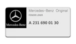 Mercedes-benz Sl W231 Front Left Wheel Liner Splash Guard Genuine A2316900130. Fixed Price $152.98.