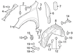 Ford Oem Kit - Mudflap Pz1z16a550a. Fixed Price $55.61.